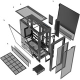 Silentware Air 2000 ARGB, Cajas de torre negro