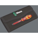 Wera Kraftform Kompakt VDE 16 Torque extra slim 1 Tool Finder, 16 piezas, Destornillador rojo/Amarillo