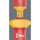Wera Kraftform Kompakt VDE 16 Torque extra slim 1 Tool Finder, 16 piezas, Destornillador rojo/Amarillo