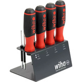 Wiha Juego de destornilladores de torque easyTorque, 13 piezas negro/Rojo