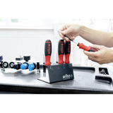 Wiha Juego de destornilladores de torque easyTorque, 13 piezas negro/Rojo