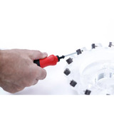 Wiha Juego de destornilladores de torque easyTorque, 13 piezas negro/Rojo