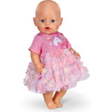 ZAPF Creation BABY born Dress Blossoms 43cm, Accesorios para muñecas BABY born Dress Blossoms 43cm, Vestido para muñecas, 3 año(s)