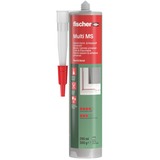 fischer Bauklebstoff Multi MS 290ml, sellador negro