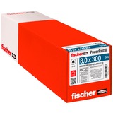 fischer PowerFast II 8,0x300 SK TX TG blvz, 566366, Tornillo 