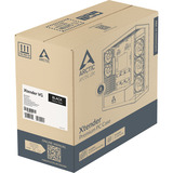 ARCTIC Xtender VG Black (Mirror Glass) Midi Tower Negro, Cajas de torre negro, Midi Tower, PC, Negro, EATX, Metal, Vidrio templado, Juego