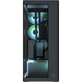 ARCTIC Xtender VG (Mirror Black) Midi Tower Negro, Cajas de torre negro, Midi Tower, PC, Negro, EATX, Metal, Vidrio templado, Juego