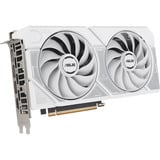 ASUS Dual -RTX5060-O8G-WHITE NVIDIA GeForce RTX 5060 8 GB GDDR7, Tarjeta gráfica blanco, GeForce RTX 5060, 8 GB, GDDR7, 128 bit, 7680 x 4320 Pixeles, PCI Express 5.0