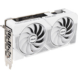 ASUS Dual -RTX5060-O8G-WHITE NVIDIA GeForce RTX 5060 8 GB GDDR7, Tarjeta gráfica blanco, GeForce RTX 5060, 8 GB, GDDR7, 128 bit, 7680 x 4320 Pixeles, PCI Express 5.0