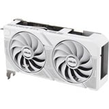 ASUS Dual -RTX5060-O8G-WHITE NVIDIA GeForce RTX 5060 8 GB GDDR7, Tarjeta gráfica blanco, GeForce RTX 5060, 8 GB, GDDR7, 128 bit, 7680 x 4320 Pixeles, PCI Express 5.0