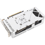 ASUS Dual -RTX5060-O8G-WHITE NVIDIA GeForce RTX 5060 8 GB GDDR7, Tarjeta gráfica blanco, GeForce RTX 5060, 8 GB, GDDR7, 128 bit, 7680 x 4320 Pixeles, PCI Express 5.0