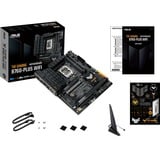 ASUS TUF Gaming B760-Plus WIFI Intel B760 LGA 1700 ATX, Placa base negro, Intel, LGA 1700, Intel® Celeron®, Intel® Core™ i3, Intel® Core™ i5, Intel® Core™ i7, LGA 1700, DDR5-SDRAM, 128 GB