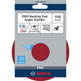 Bosch 2 608 601 721 accesorio para amoladora angular Almohadilla de apoyo, Plato lijador Almohadilla de apoyo, 11,5 cm, Bosch, Negro, 13300 RPM, Plástico
