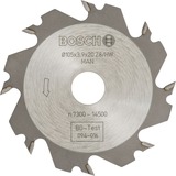 Bosch 3 608 641 008 hoja de sierra circular, Fresa 5,1 cm, 1,6 cm
