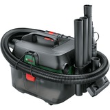 Bosch AdvancedVac 18V-8 8 L Aspiradora cilíndrica Seca y húmeda Bolsa para el polvo, Aspiradora en húmedo y en seco verde, Aspiradora cilíndrica, Seca y húmeda, Bolsa para el polvo, 8 L, Negro