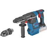Bosch GBH 18V-26F PROFESSIONAL 980 RPM SDS Plus, Martillo perforador azul/Negro, SDS Plus, Negro, Azul, Rojo, Motor sin escobillas, 2,6 cm, 980 RPM, 2,6 J