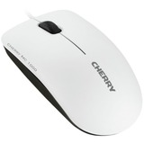 CHERRY MC 1000 ratón Ambidextro USB tipo A Óptico 1200 DPI blanco, Ambidextro, Óptico, USB tipo A, 1200 DPI, Gris