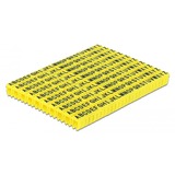 DeLOCK 18303 abrazadera para cable Amarillo 260 pieza(s), Atacables  amarillo, 260 pieza(s)
