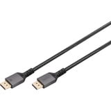 Digitus Cable de conexión DisplayPort 1.4 Premium, UHD 8K negro/Gris