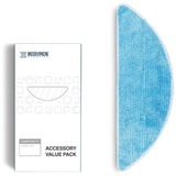 ECOVACS D-CC3D accesorio y suministro de vacío Bayeta para mopa Robot aspirador, Cubierta de la fregona Bayeta para mopa, Robot aspirador, Azul, Ecovacs, DEEBOT 600/601/605, 3 pieza(s)