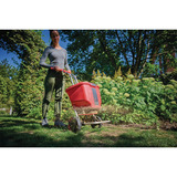 EINHELL Carro esparcidor de batería Power X-Change GE-SR 18/22 Li-Solo, 18 Voltios, Esparcidores de gravilla rojo/Negro