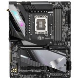 GIGABYTE Z790 AORUS PRO X WIFI7 Placa base - Soporta CPUs Intel Core de 14ª generación, VRM de 18+1+2 fases, hasta 8266MHz DDR5 (OC), 1xPCIe 5.0 + 4xPCIe 4.0 M.2, Wi-Fi 7, LAN de 5GbE, USB 3.2 Gen 2 negro, VRM de 18+1+2 fases, hasta 8266MHz DDR5 (OC), 1xPCIe 5.0 + 4xPCIe 4.0 M.2, Wi-Fi 7, LAN de 5GbE, USB 3.2 Gen 2, Intel, LGA 1700, Intel® Celeron®, Intel® Core™ i3, Intel® Core™ i5, Intel® Core™ i7, Intel® Core™ i9,..., LGA 1700, 192 GB, DDR5-SDRAM