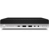 HP EliteDesk 800 G4 MP Generalüberholt, Mini-PC  negro/Plateado