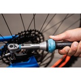 Hazet Llave dinamométrica 5107-3CT, 1/4", Llave de torsión azul/Negro