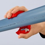KNIPEX 902210 BK, Corta tubos rojo/Azul
