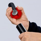 KNIPEX BiX, cortatubos para tubos de plástico y manguitos de sellado, Corta tubos rojo/Azul