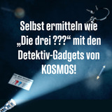 KOSMOS Los tres ??? Esposas con alarma, Equipo de detective 