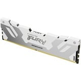 Kingston FURY FURY 32 GB 6400 MT/s DDR5 CL32 DIMM (Kits de 2) Renegade White XMP, Memoria RAM blanco, 32 GB, 2 x 16 GB, DDR5, 288-pin DIMM