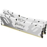 Kingston FURY FURY 32 GB 6400 MT/s DDR5 CL32 DIMM (Kits de 2) Renegade White XMP, Memoria RAM blanco, 32 GB, 2 x 16 GB, DDR5, 288-pin DIMM
