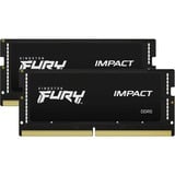 FURY 64 GB 5600 MT/s DDR5 CL40 SODIMM (Kit de 2) Impact PnP, Memoria RAM