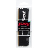 Kingston FURY FURY Beast 16GB 6000MT/s DDR5 CL30 DIMM RGB EXPO, Memoria RAM negro, 16 GB, 1 x 16 GB, DDR5, 288-pin DIMM, Negro