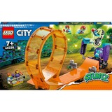 LEGO City 60338 Stuntz Rizo Acrobático: Chimpancé Devastador, Moto de Juguete, Juegos de construcción Moto de Juguete, Juego de construcción, 7 año(s), Plástico, 226 pieza(s), 630 g