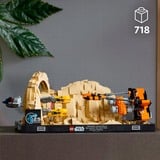 LEGO Diorama: Carrera de Vainas de Mos Espa, Juegos de construcción Juego de construcción, 18 año(s), Plástico, 718 pieza(s), 895 g