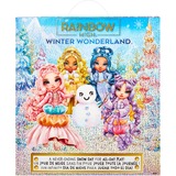 MGA Entertainment Rainbow High Winter Wonderland Doll- Sunny (Yellow), Muñecos Rainbow High Winter Wonderland Doll- Sunny (Yellow), Muñeca fashion, Femenino, 4 año(s), Niño/niña, 280 mm, Multicolor