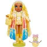 MGA Entertainment Rainbow High Winter Wonderland Doll- Sunny (Yellow), Muñecos Rainbow High Winter Wonderland Doll- Sunny (Yellow), Muñeca fashion, Femenino, 4 año(s), Niño/niña, 280 mm, Multicolor