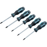 Makita Juego de destornilladores 5 piezas negro/Azul