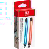 Nintendo 10015103 accesorio de controlador de juego Correa de mano, Lazo Nintendo Switch 2, Correa de mano, Azul, Rojo, Nintendo, Joy-Con 2, China