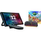 Nintendo Switch 2 + Mario Kart World videoconsola portátil 20,1 cm (7.9") 256 GB Pantalla táctil Wifi Negro Nintendo Switch 2, Negro, Analógico/Digital, Cruceta, Botón de inicio, Botón menú, Botón de encendido, Botones, LCD