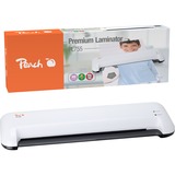 Peach PL755 Laminadora térmica 400 mm/min Negro, Blanco gris/Negro, 21 cm, Laminadora térmica, 400 mm/min, 0,4 mm, 125 µm, Pocuh