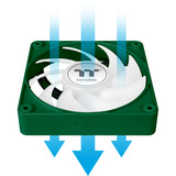 Thermaltake CT140 EX ARGB Sync PC Cooling Fan Racing Green, Ventilador verde
