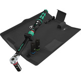 Wera Juego de cambio de ruedas Click-Torque Lock C 3 KFZ 1, 6 piezas, Llave de torsión 