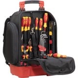 Wiha Mochila de herramientas electric Set, Kit de herramientas negro/Rojo