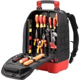 Wiha Mochila de herramientas electric Set, Kit de herramientas negro/Rojo