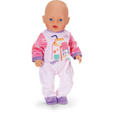 ZAPF Creation BABY born Pijama Lucky 43cm, Accesorios para muñecas 