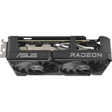 ASUS Dual -RX9060XT-16G AMD Radeon RX 9060 XT 16 GB GDDR6, Tarjeta gráfica Radeon RX 9060 XT, 16 GB, GDDR6, 128 bit, 7680 x 4320 Pixeles, PCI Express 5.0