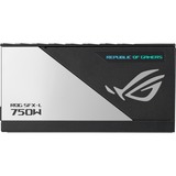 ASUS ROG Loki SFX-L 750W Platinum unidad de fuente de alimentación 20+4 pin ATX Negro, Plata, Fuente de alimentación de PC negro, 750 W, 100 - 240 V, 110 W, 750 W, 110 W, 9,6 W